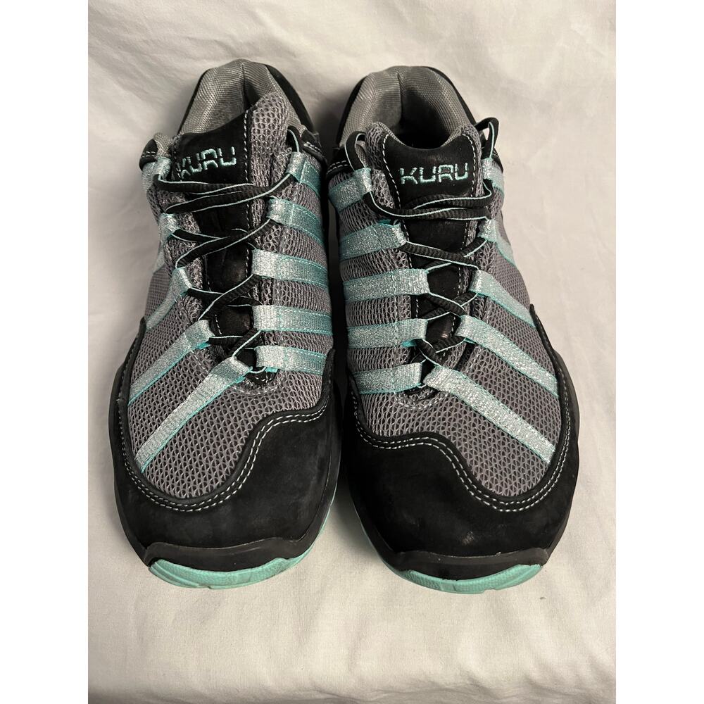 KURU Women’s Walking Shoes Gray Teal Size 10.5 Medium Comfort